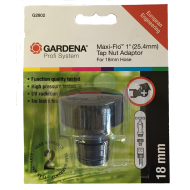 Gardena MaxiFlo TM Tap Nut Adaptor 1" 